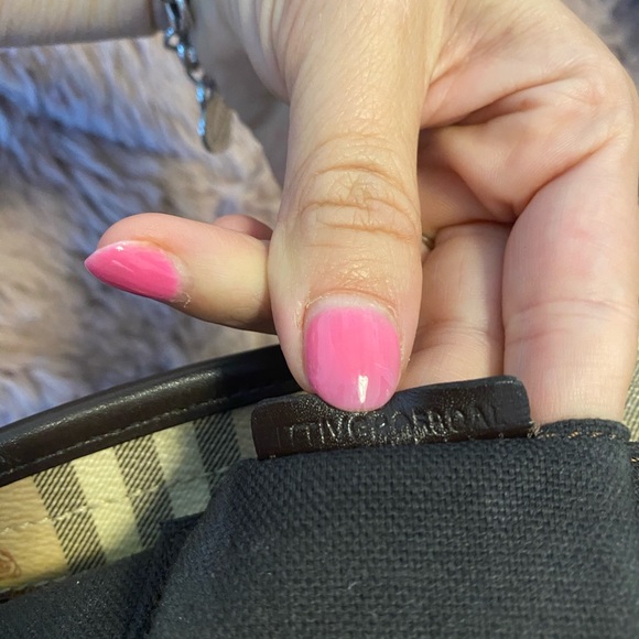 Authentic Burberry haymarket check crossbody bag - Picture 9 of 11